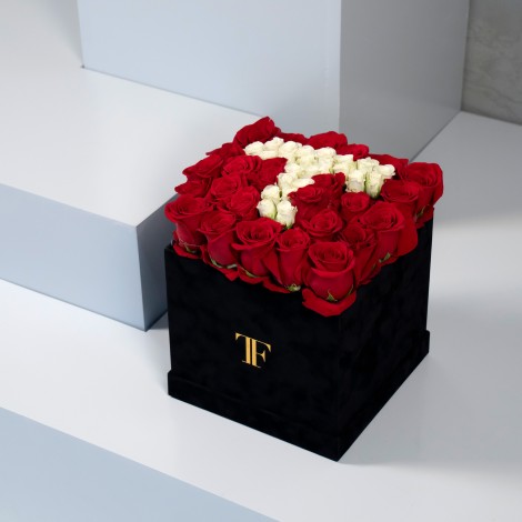 Personalised Letter Flower Box